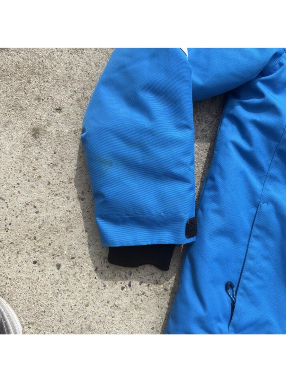 Obermeyer Fleet Black Zip Snow Snowboard Ski Insulated Jacket Coat Teen M 10-12 - Picture 4 of 10